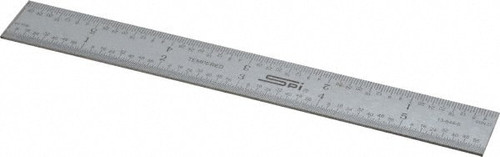 SPI 13-844-6 6" LONG, 1/64, 1/32" AND 0.5, 1MM GRADUA