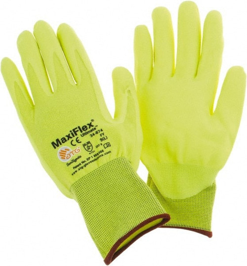ATG 34-874FY/L NYLON WORK GLOVES