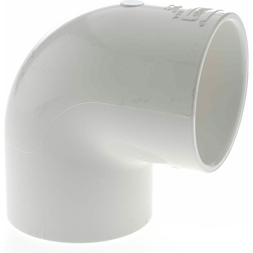 VALUE COLLECTION 406-025 2-1/2" PVC PLASTIC PIPE 90&DEG; ELBOW