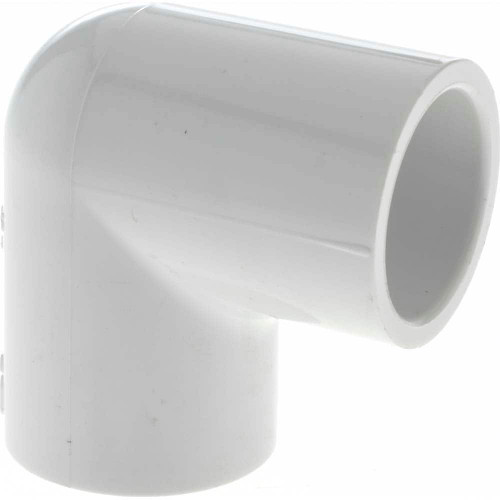 VALUE COLLECTION 407-005 1/2" PVC PLASTIC PIPE 90&DEG; ELBOW