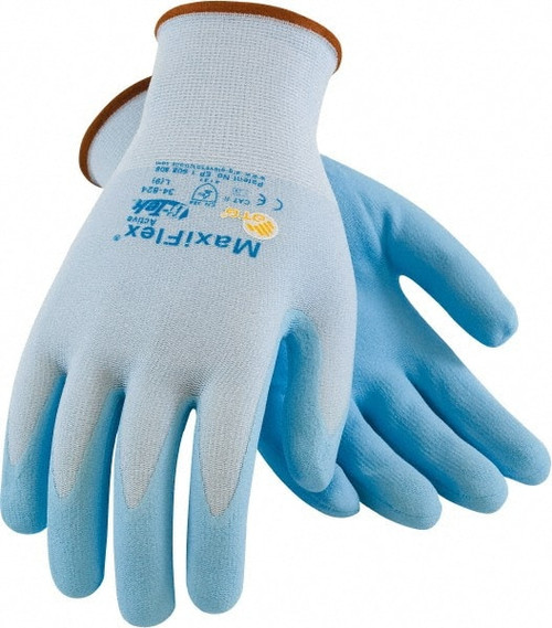 ATG 34-824/L SIZE L (9) NITRILE COATED NYLON GENERAL 