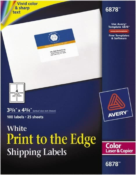AVERY 06878 SHIPPINGLABELS,PK100
