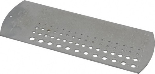 SPI 14-188-7 #60 WIRE TO #1 WIRE HOLE SIZE DRILL GAGE