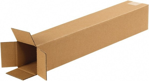 MSC 4424 CORRUGATEDSHIPPINGBOX:4"LONG,4"WIDE,24"H