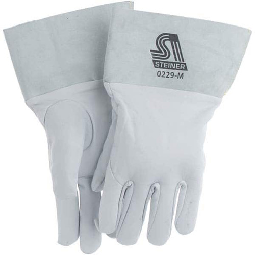 STEINER INDUSTRIES 0229-M SIZE M GOATSKIN WELDING GLOVE