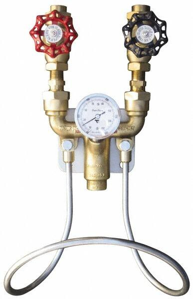 SUPERCLEAN 3600M-B-T 150 MAX PSI, BRASS WATER MIXING VALVE & 