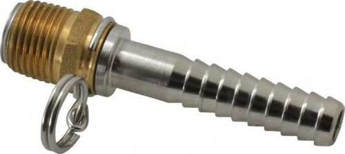 SUPERCLEAN 8-1/2-B 1/2 NPT X 1/2" HOSE BARB, SWIVEL HOSE AD