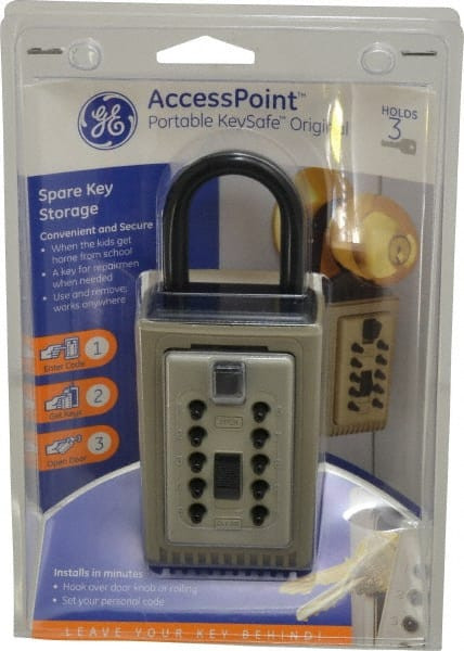 SUPRA 001000 PUSH BUTTON COMBINATION PORTABLE KEY SAF
