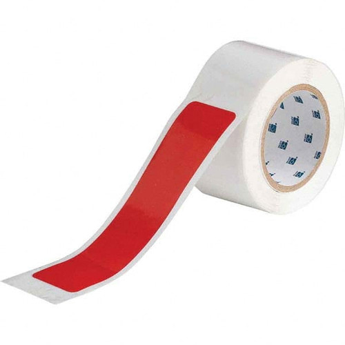 BRADY SPC ABSORBENTS 142179 FLOOR MARKING TAPE,RED,PK65
