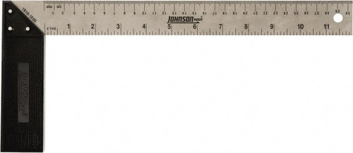 JOHNSON LEVEL & TOOL 1910-1200 12" BLADE LENGTH X 1-1/2" BLADE WIDTH, 5