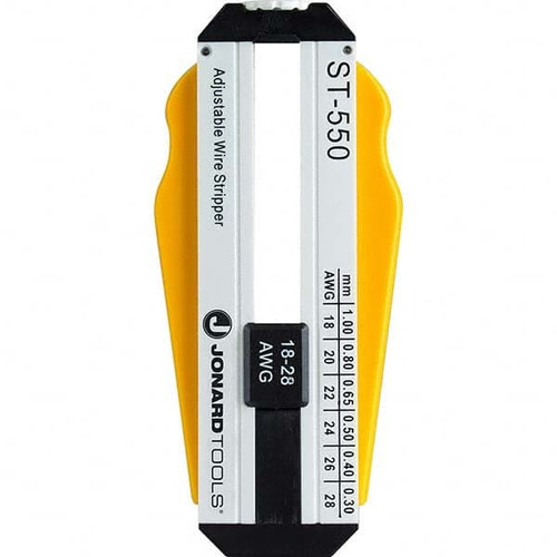 JONARD TOOLS ST-550 28 TO 18 AWG CAPACITY PRECISION WIRE STR