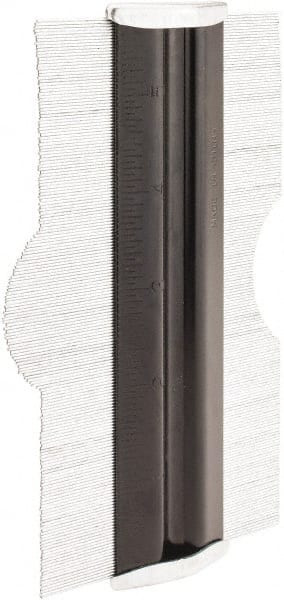 JOHNSON LEVEL & TOOL 2206 CONTOUR GAGES; OVERALL WIDTH (INCH): 6 ;