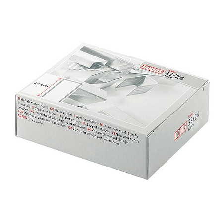 NOVUS 042-0644 PREMIUM HD STAPLES 23/24 1K 24MM PK1000