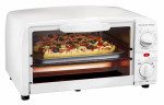 HAMILTON BEACH 31116PS EXTRA LARGE 4-SLICE TOASTER OVEN/BROILER