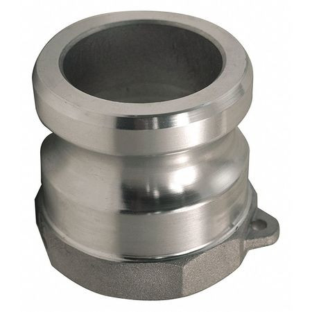 APACHE HOSE & BELTING CO, INC 50400015 PART A MALE ALUMINUM CAM/GROOVE 2-1/2