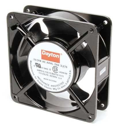 DAYTON 55VD29 STANDARD SQUARE AXIAL FAN 4-11/16 H