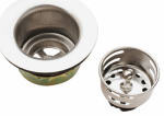 KEENEY 878PC JR. DUO SINK STRAINER, STAINLESS STEEL B