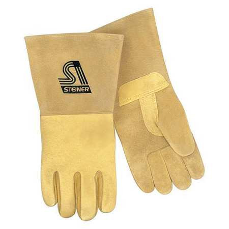 STEINER INDUSTRIES P750-M WELDINGGLOVESWELDINGGLOVES:LEATHER,FORGE