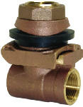 ASHLAND WATER GRP_ECO FLO PRODUCTS PA125NL PITLESS ADAPTER, BRASS, 1-1/4-IN.