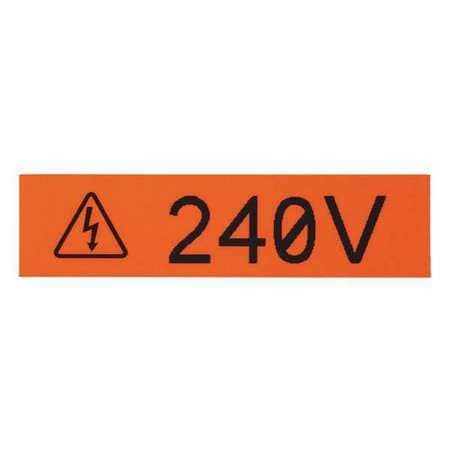 PANDUIT CORPORATION T024X000VPC-BK BLK ON WHT VINYL TAPE