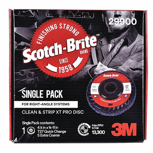 3M XO-RD-498Y66 QUICK CHANGE DISC NON-WOVEN SHANK PURPLE