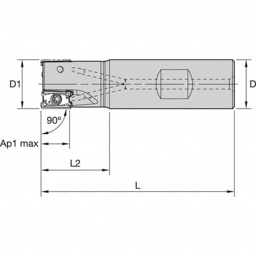 KENNAMETAL 6136795 40MM CUT DIAM, 11MM MAX DEPTH, 32MM SHAN
