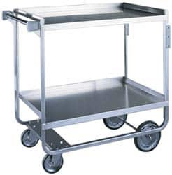 LAKESIDE 710 CART UTILITY 2 SHELF 15-1/2X24" SS