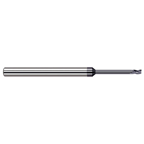 HARVEY TOOL 982147-C3 3/64", 0.07" LOC, 1/8" SHANK DIAM, 2-1/2