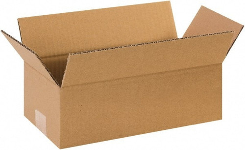 MSC 1264 CORRUGATEDSHIPPINGBOX:12"LONG,6"WIDE,4"H