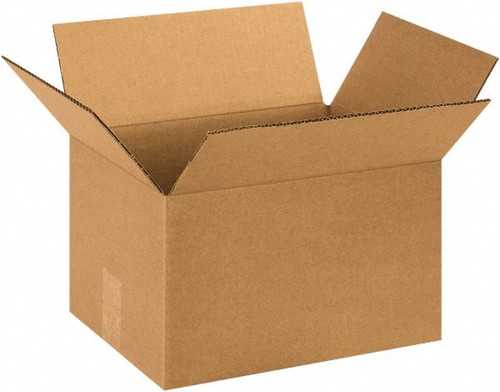 MSC 1398 CORRUGATEDSHIPPINGBOX:13"LONG,9"WIDE,8"H