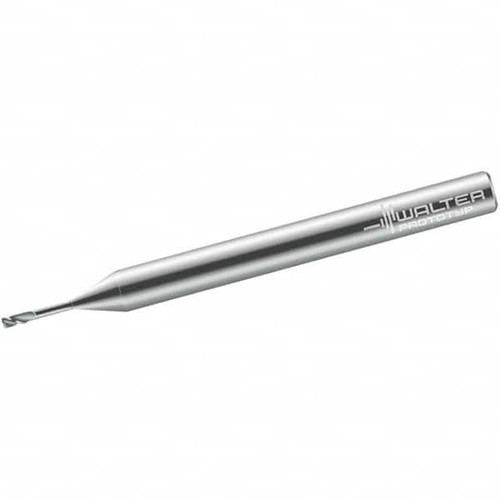WALTER PROTOTYP 5150483 1MM DIAM 2 FLUTE SOLID CARBIDE 0.1MM COR