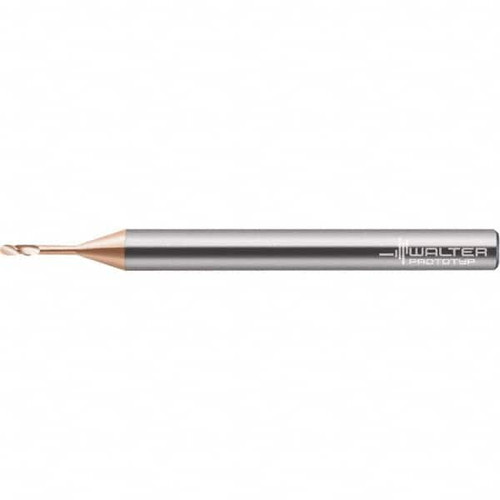 WALTER PROTOTYP 7255076 5MM DIAM, 4MM LOC, 2 FLUTE SOLID CARBIDE