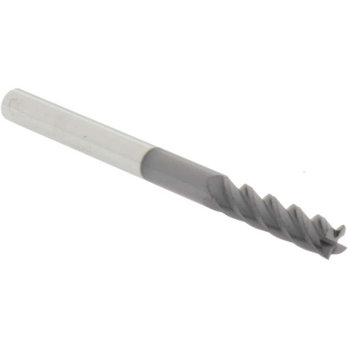 ACCUPRO 14788542 SQUARE END MILL: 4 FLUTES, SOLID CARBIDE