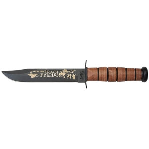 KA-BAR KNIVES, INC. 9131 OPERATION IRAQI FREEDOM, USN - ENGRAVED