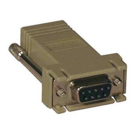 TRIPP LITE B090-A9F SERIAL ADAPTER MODULAR STRAIGHT DB9 RJ45