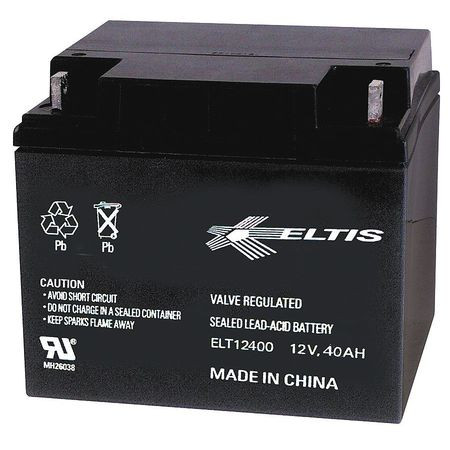 ALTRONIX BT1240 LEAD ACID BATTERY- 12VDC/40AH