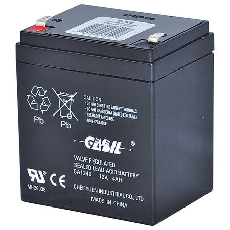 ALTRONIX BT124 LEAD ACID BATTERY- 12VDC/4AH