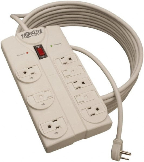 TRIPP LITE TLP825 SURGE SUPPRESSOR,8 OUTLET,1900 JOULE