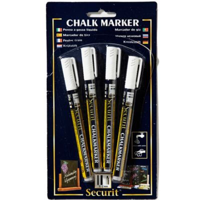 AMERICAN METALCRAFT BLSMA100V4WH MARKERS MINI CHALK WHITE