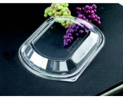 PACTIV YCN8466H00D0 LID DOME F/ 36 OZ CONT PLAS CLR