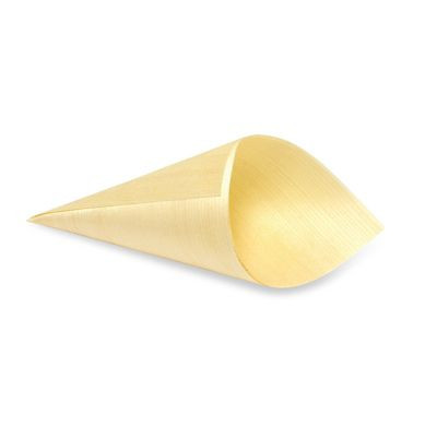 FRONT OF THE HOUSE ASC022NAW28 CONE 7" SERVEWISE WOOD NAT