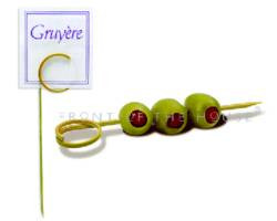 FRONT OF THE HOUSE AST020NAB83 PICK SWIRL 7" BAMBOO NAT