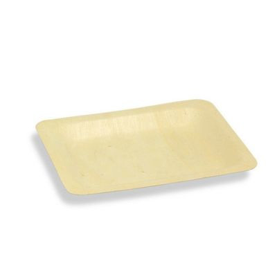 FRONT OF THE HOUSE DAP060NAW28 PLATE 3-3/4X4-3/4" SERVEWISE WOOD NAT