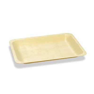 FRONT OF THE HOUSE DAP062NAW28 PLATE DEEP 5-3/4X8" SERVEWISE WOOD NAT