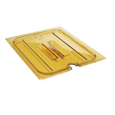 CAMBRO MANUFACTURING 20HPCHN150 LID NTCHD W/ HDL F/ 1/2 SZ HI HT PAN AMB