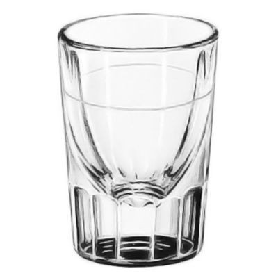 LIBBEY INC. 5135/S0617 GLASS SHOT 1-1/4 OZ FILL LINED 1/2 OZ