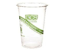 ECO-PRODUCTS EP-CC10-GS CUP COLD 10 OZ GREENSTRIPE PLA CLR
