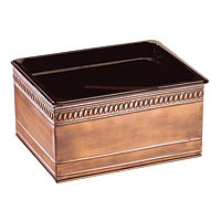 CAL-MIL PLASTIC PRODUCTS 475-12-51 HOUSING BEV 12X20X6" COPPER FINISH