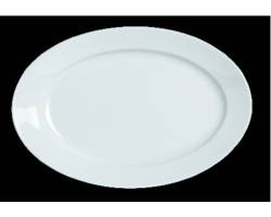 STEELITE INTERNATIONAL 6626V372 PLATTER OVAL 11-3/4X8" CHINA WHT