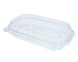 ANCHOR PACKAGING INC 4090780 CONT SNACK HINGED 16 OZ RECT PLAS CLR